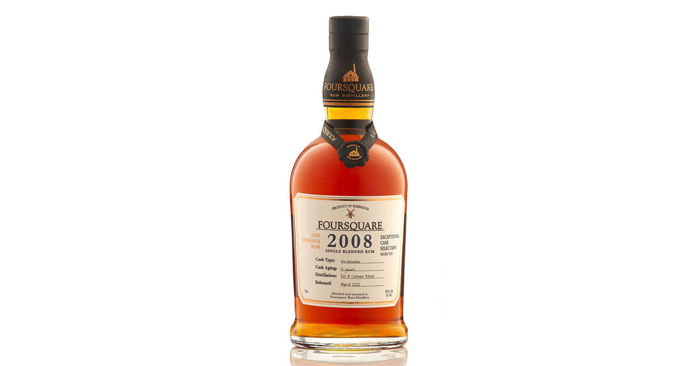 ECS Mark XIII: Foursquare Rum Distillery launcht Cask Strength Vintage 2008