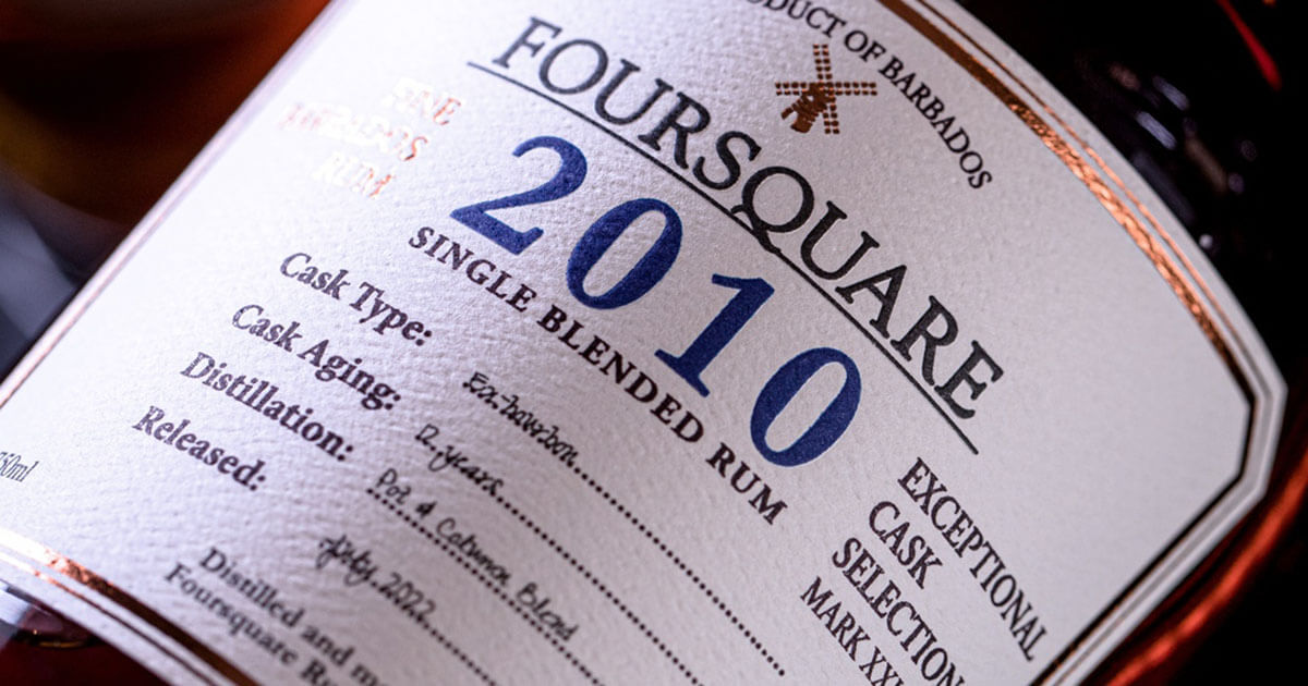 ECS Mark XXI: Foursquare Rum Distillery mit Vintage 2010