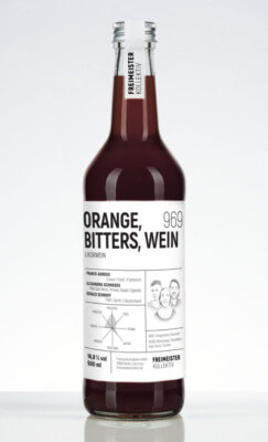 Freimeisterkollektiv Orange, Bitters, Wein 969