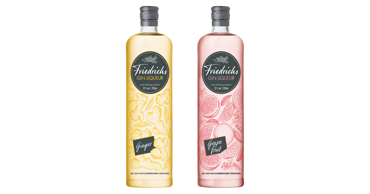 News: Friedrichs launcht zwei Gin Liqueurs