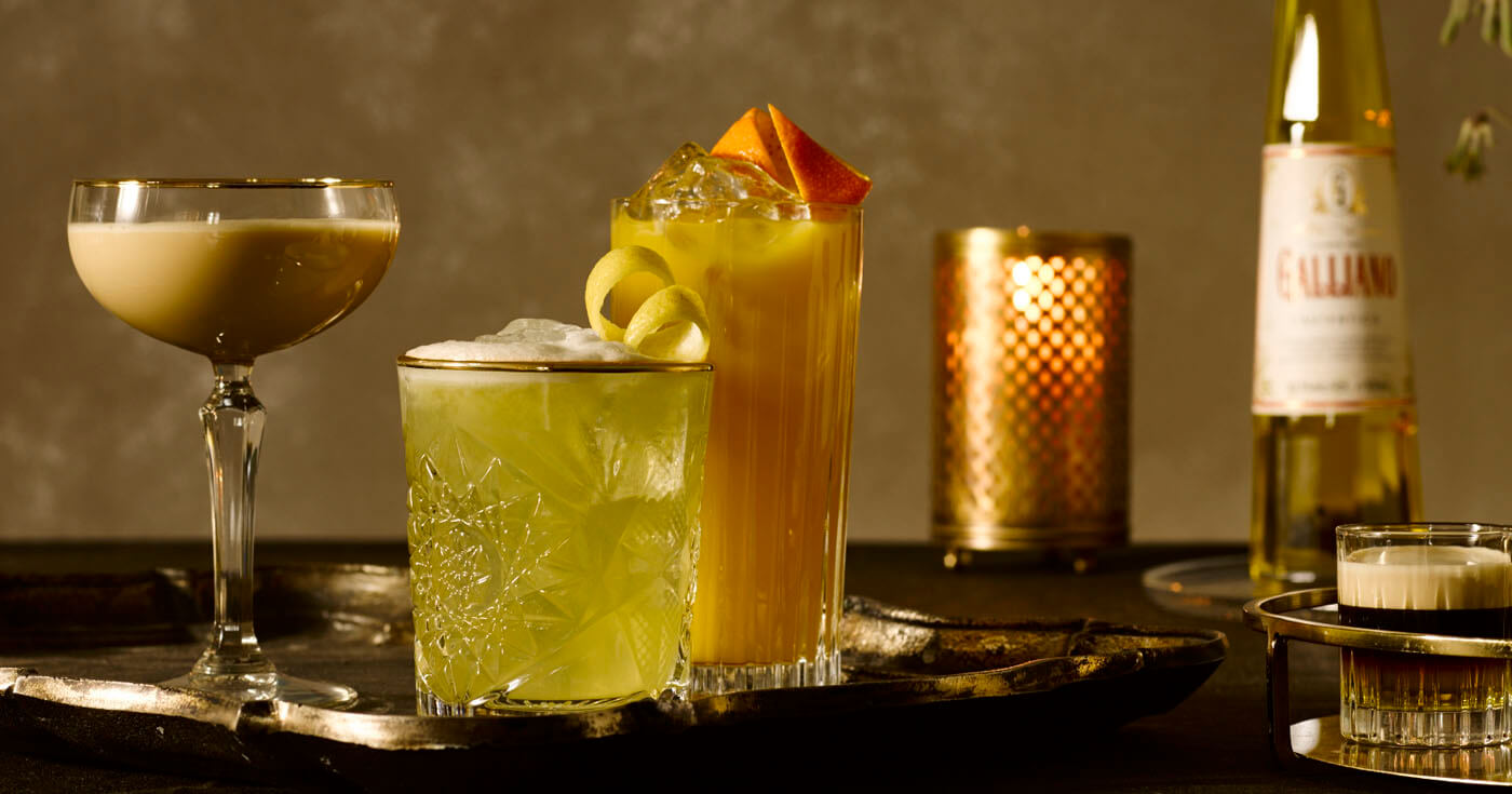 „Harvey Wallbanger“ und Co.: Drei Drinks mit Galliano
