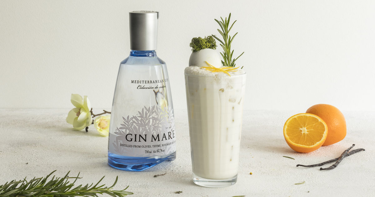 Cocktails: Gin Mare empfiehlt „Med Ramos Fizz“ zu Ostern