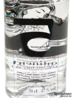 5 Continents Hamburg Dry Gin Rückseite Etikett