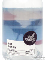 Berlin Distillery BBQ Dry Gin Vorderseite Etikett