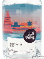 Berlin Distillery Bratapfel Gin Vorderseite Etikett