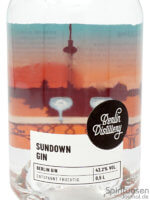Berlin Distillery Sundown Gin Vorderseite Etikett