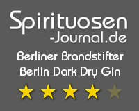 Berliner Brandstifter Berlin Dark Dry Gin Wertung