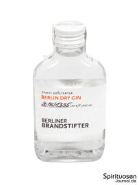 Berliner Brandstifter Berlin Dry Gin Probe