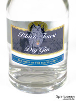 Black Forest Dry Gin Vorderseite Etikett