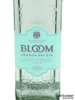 Bloom Gin Vorderseite Etikett