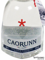 Caorunn Gin Vorderseite Etikett