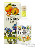 Cape Fynbos Gin Citrus Edition Verpackung und Flasche