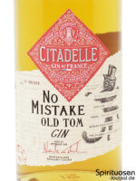 Citadelle Old Tom Gin Vorderseite Etikett