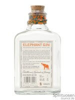 Elephant Orange Cocoa Gin Rückseite