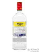 Finsbury London Dry Gin Rückseite