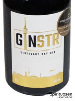 GINSTR Stuttgart Dry Gin Vorderseite Etikett