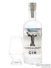 Glendalough Wild Botanical Gin Glas und Flasche