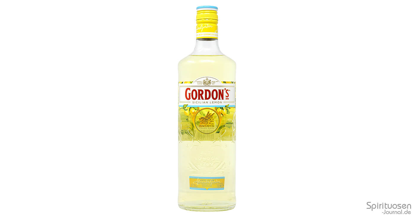 Gordon\'s Sicilian Lemon Distilled Gin im Test: Solider Zitrus-Gin für  kleines Geld –