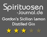 Gordon's Sicilian Lemon Distilled Gin Wertung