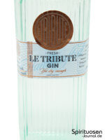 Le Tribute Gin Vorderseite Etikett