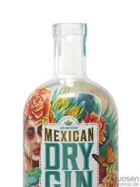 Los Muertos Mexican Dry Gin Hals der Hals einer Flasche Los Muertos Mexican Dry Gin