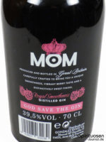 MOM Gin Rückseite Etikett