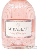 Mirabeau Dry Rosé Gin Vorderseite Etikett