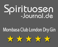Mombasa Club London Dry Gin Wertung