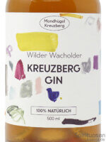 Mondhügel Kreuzberg Gin Wilder Wacholder Vorderseite Etikett