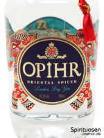 Opihr Oriental Spiced Gin Vorderseite Etikett