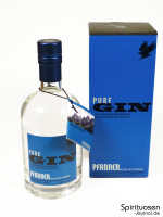 Pfanner Pure Gin Verpackung und Flasche