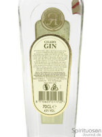Rutte Celery Gin Rückseite Etikett