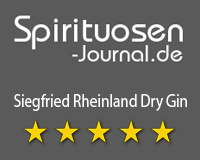 Siegfried Rheinland Dry Gin Wertung