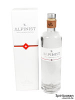 The Alpinist Swiss Dry Gin Verpackung und Flasche