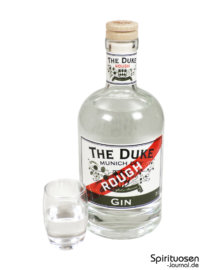 The Duke Rough Glas und Flasche