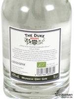 The Duke Rough Rückseite Etikett