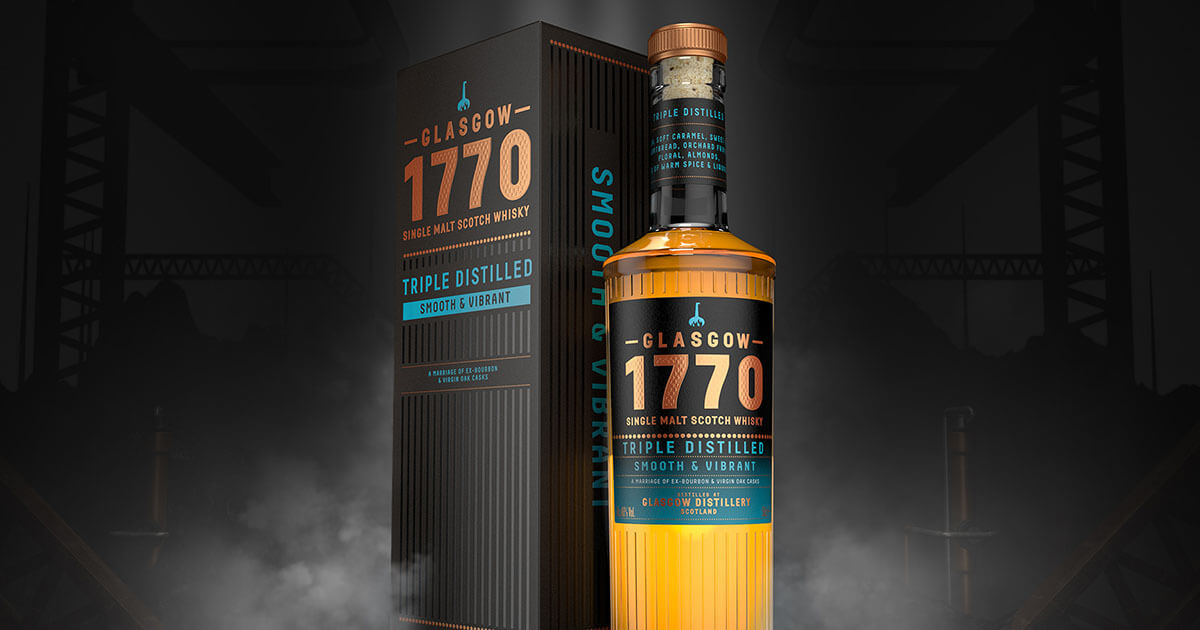 1770 Single Malts: Glasgow Distillery komplettiert neue Core Range