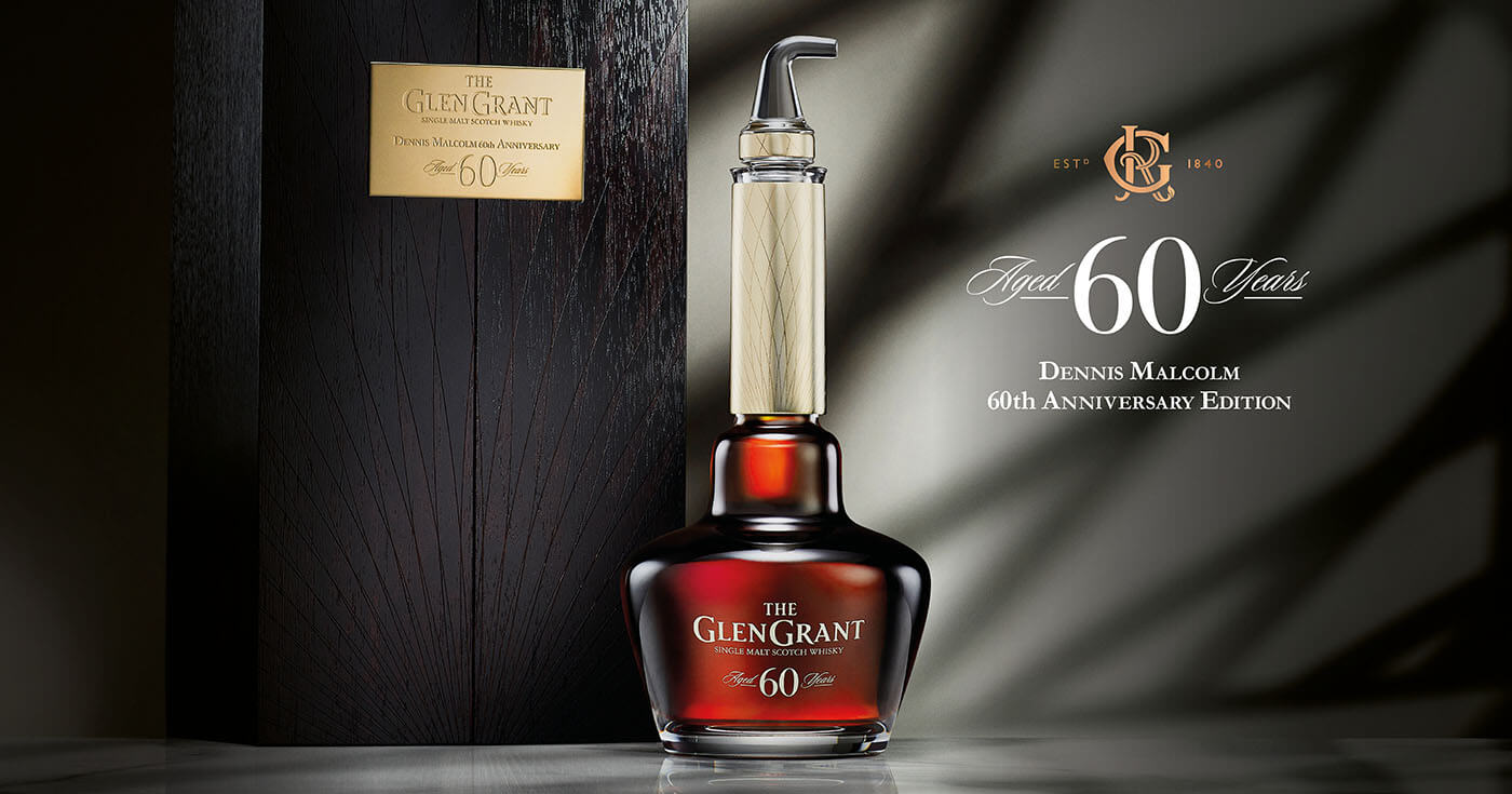 Rarität: Glen Grant Distillery präsentiert Dennis Malcolm 60th Anniversary Edition