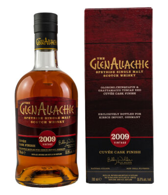 GlenAllachie Oloroso, Chinquapin & Grattamacco Tuscan Red Cuvée Cask Finish 2009/2021