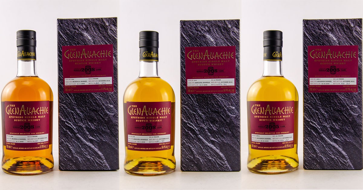 News: GlenAllachie mit ersten Single Cask Whiskys für Deutschland und Europa