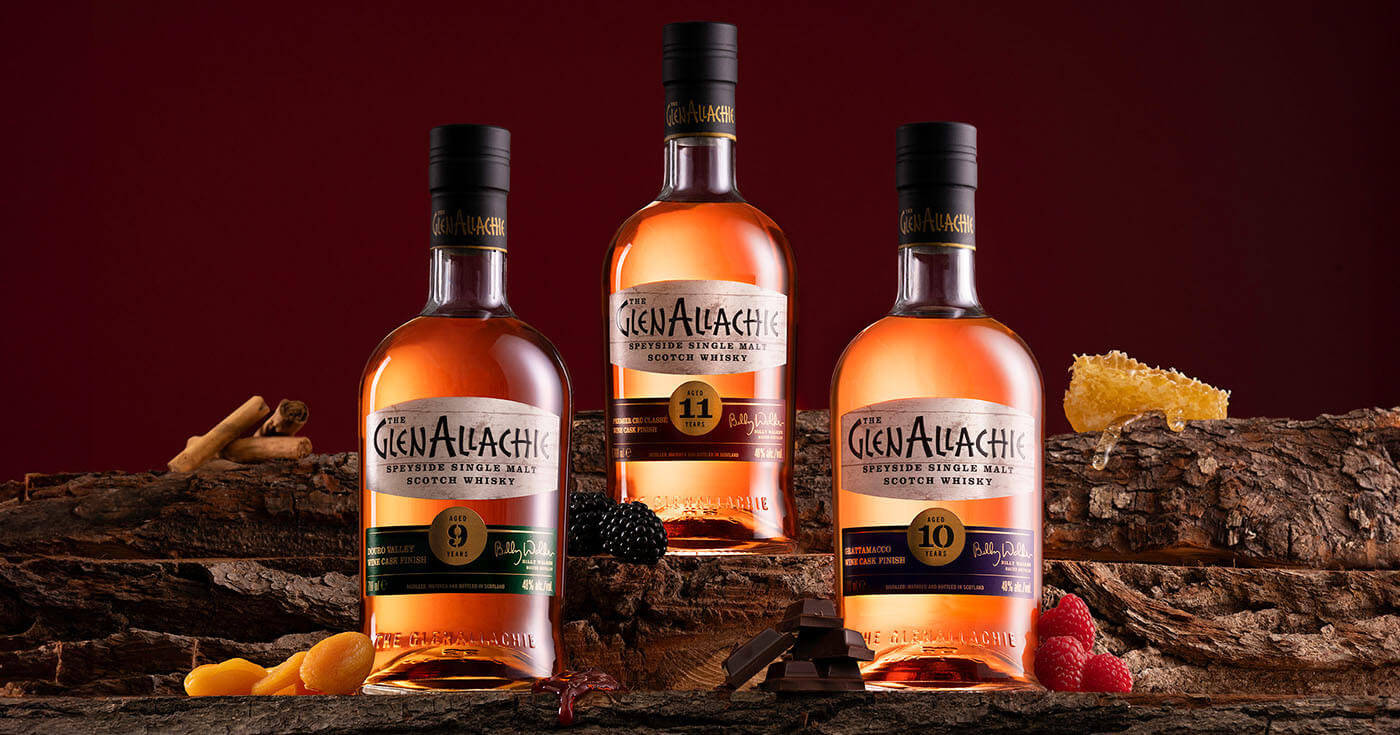 Neues Trio: GlenAllachie Distillery setzt Wine Cask Series fort