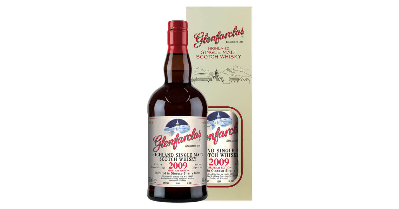 Streng limitiert: Glenfarclas launcht Vintage 2009 Christmas Edition