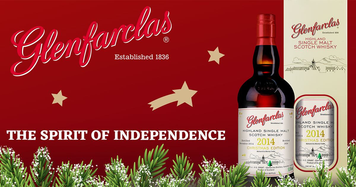 Vintage 2014: Glenfarclas verleiht neuer Christmas Edition mehr Power