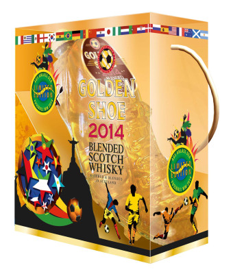 Golden Shoe Blended Scotch Whisky für WM 2014 angekündigt