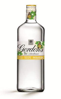 Neuer Gordon's Elderflower Gin für Großbritannien gelauncht