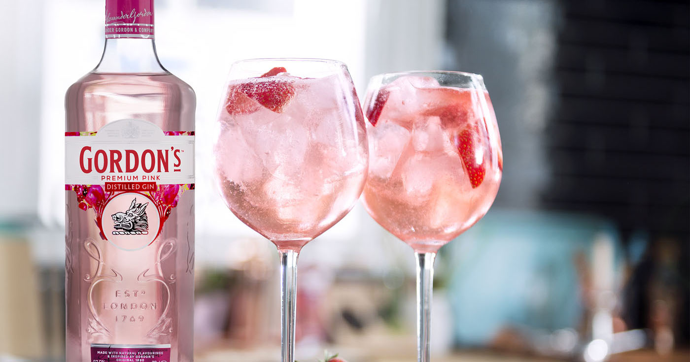 Neuer Flavoured Gin: Markteinführung des Gordon’s Pink Distilled Gins