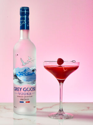 Raspberry Martini