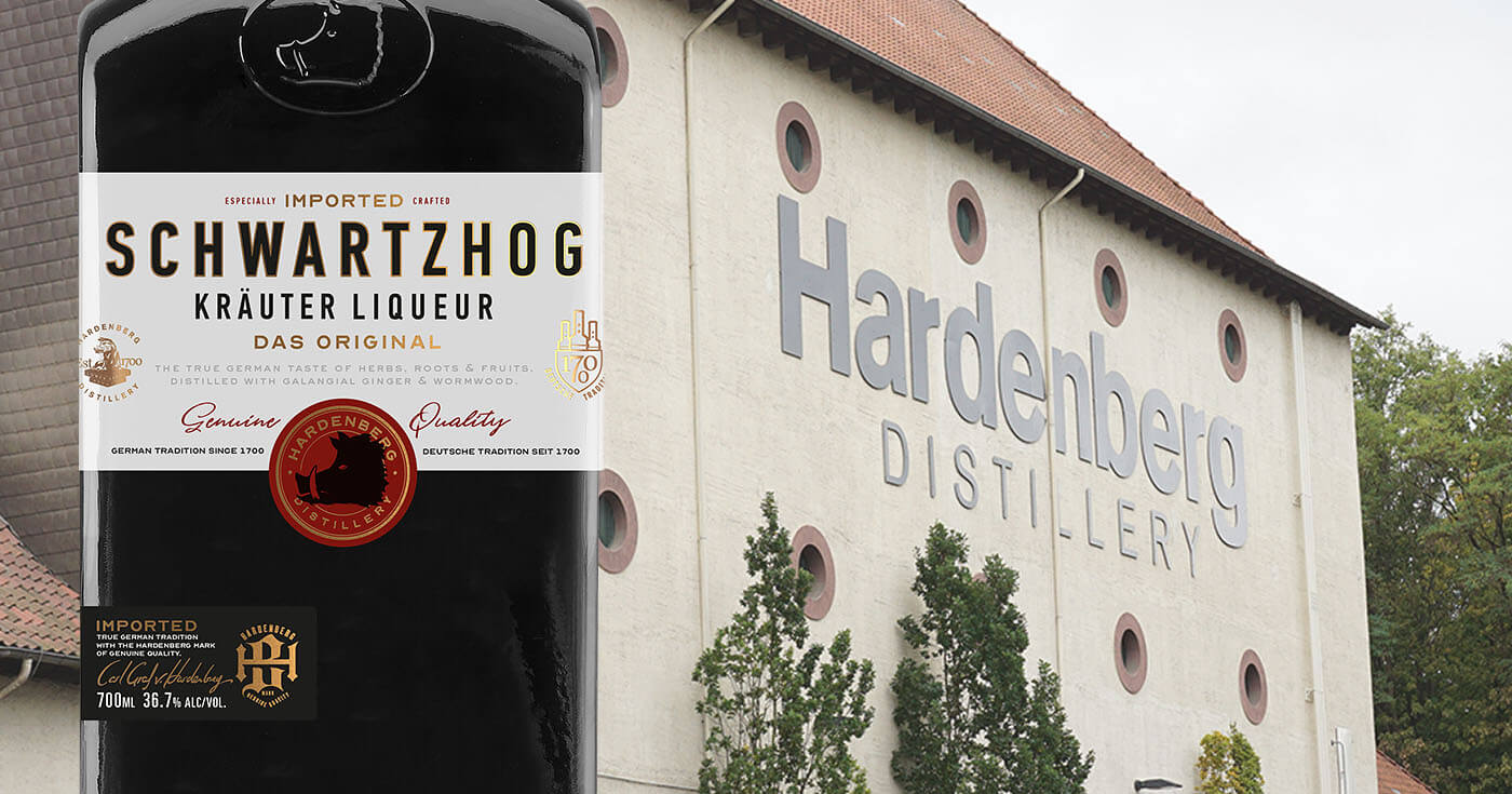 Kräuterlikör: Hardenberg Distillery redesignt Schwartzhog