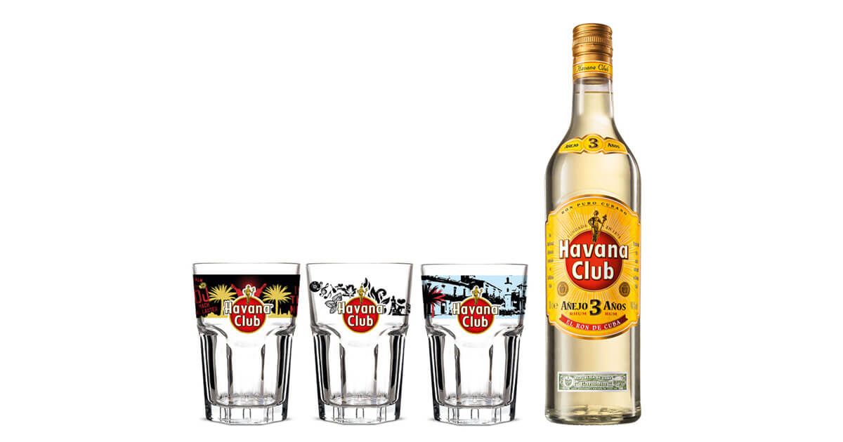 Für September: Havana Club Promotion mit gratis Gläsern angekündigt