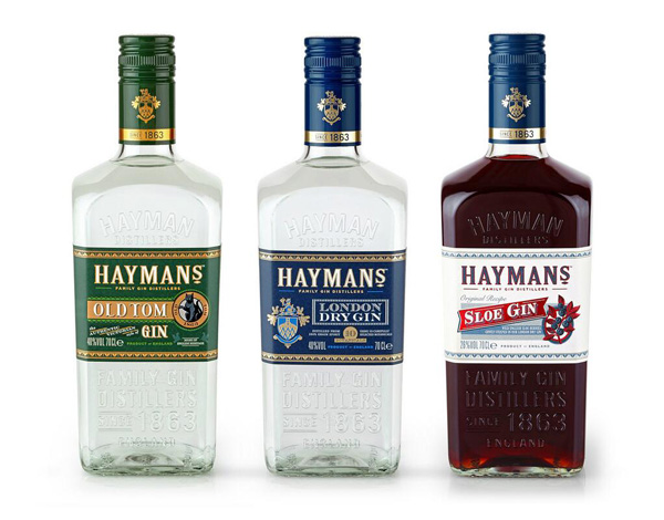 Hayman's Gin aktualisiert das Flaschendesign zum Sommer 2013
